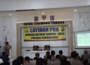 Pengamanan Arus Mudik dan Arus Balik Lebaran, Polres Pamekasan Gelar Latpraops Ketupat Semeru 2025