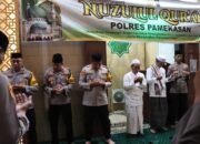 Memaknai Turunnya Al-Qur’an Untuk Meningkatkan Iman, Polres Pamekasan Gelar peringatan Nuzulul Qur’an 1446 H/2025 M