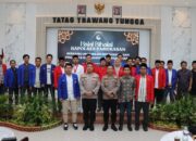Kapolres Pamekasan Halal Bihalal Bersama PMII,HMI dan GMNI