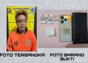 Diduga Pengedar Narkoba, Pelaku Inisial AM Warga Pakong Pamekasan Ditangkap Polisi