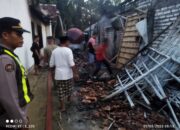Gerak Cepat Kompi Siaga Datangi TKP Kebakaran Dan Evakuasi Korban Di Pamekasan