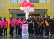 Sambut HUT Bhayangkara Ke-79, Polres Pamekasan Gelar Olahraga Bersama, Perkuat Sinergi