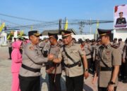 Kapolres Pamekasan Pimpin Sertijab Kapolsek dan Kasihumas Polres Pamekasan