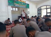 Binrohtal Rutin Polres Pamekasan, Membentuk Karakter Anggota Polri Yang Humanis
