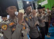 Tim Al Banjari Polres Pamekasan Hadir Ditengah Masyarakat Dalam Acara Religi