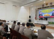 Jelang Nataru, Polres Pamekasan Gelar Rakor Internal Terkait Pengamanan