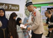 Polres Kepulauan Seribu Gelar Berbuka Puasa Bersama Media dan Santuni 10 Anak Yatim di Aula Wicaksana Laghawa