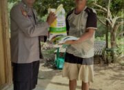 Bhabinkamtibmas Polsek Sumarorong Monitoring Persiapan Lahan untuk Penanaman Jagung di Desa Binaan