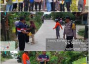 Monitoring dan Evaluasi Desa, Pemdes Suka Rahmat Terima Kunjungan Tim Kecamatan Teluk Pandan