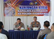 Kapolres Pamekasan Perkuat Soliditas dan Pelayanan Publik Lewat Kunjungan Kerja ke Polsek Jajaran