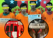 Polisi Gerebek Sebuah Rumah di Aek Kanopan Timur Labuhanbatu Utara, 4 Orang Berhasil Diamankan 