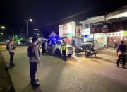 Patroli Malam, Sat Samapta Polres Mamasa Pastikan Situasi Kamtibmas Tetap Kondusif