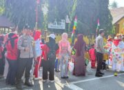 Polsek Sarudu Pastikan Karnaval dan Gerak Jalan HUT RI ke-81 Berjalan Aman dan Lancar