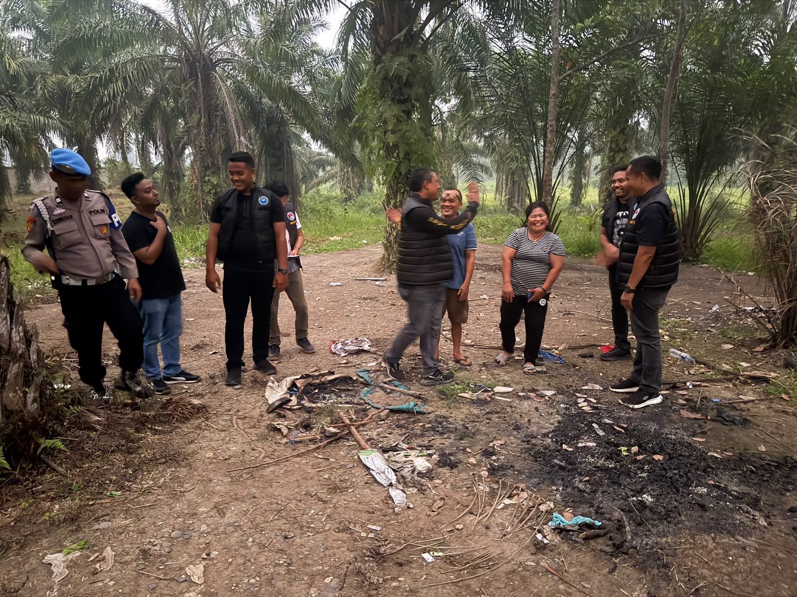 Tim Gabungan berada di Lidi-lidi Rantau Selatan